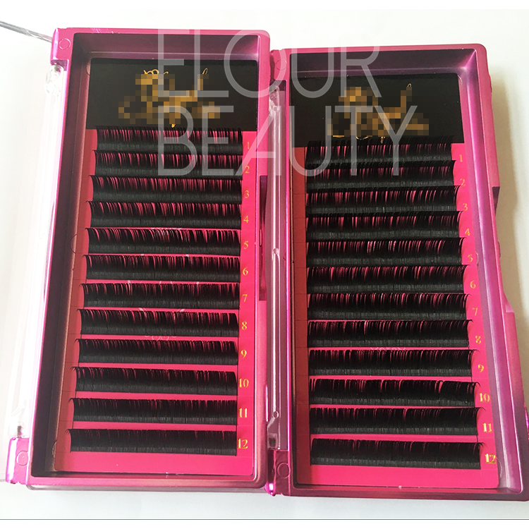 Own brand soft Korean silk mimk eyelash extensions las vegas ES27